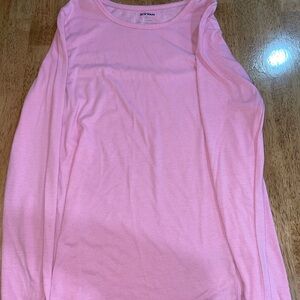 Pink Long Sleeve Underscrub Top